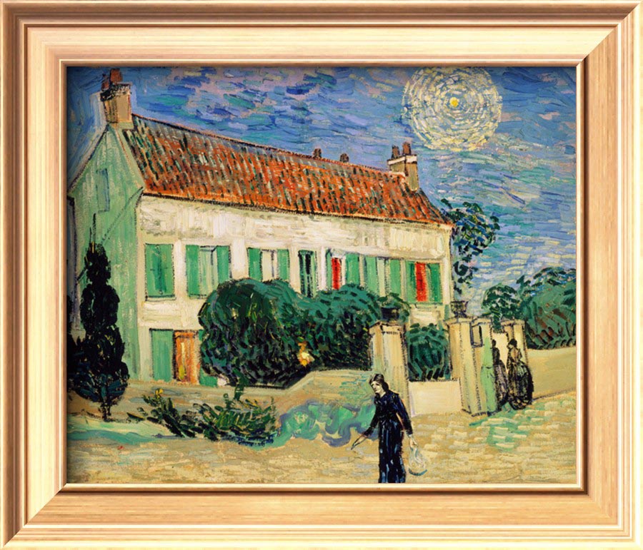 White House at Night, 1890 - Van Gogh Painting On Canvas